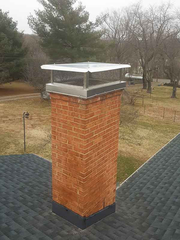The Chimney Guys VA original photo - Custom Chimney Caps The Chimney Guys VA - Custom Chimney Caps - stainless steel