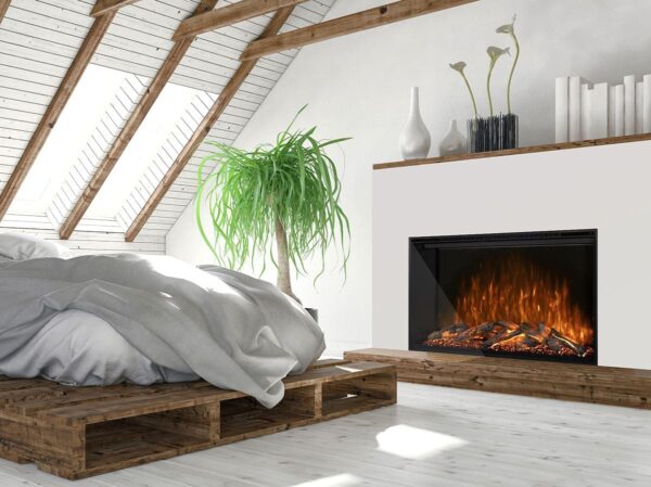 Stock Image - Modern Flames Redstone Series Built-In Electric Fireplaces The Chimney Guys of VA
