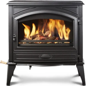 Stock Image - Sierra Flame - Lynwood W76 Sierra Flame Electric Contemporary & Freestanding & Legs & Traditional Stove The Chimney Guys of VA