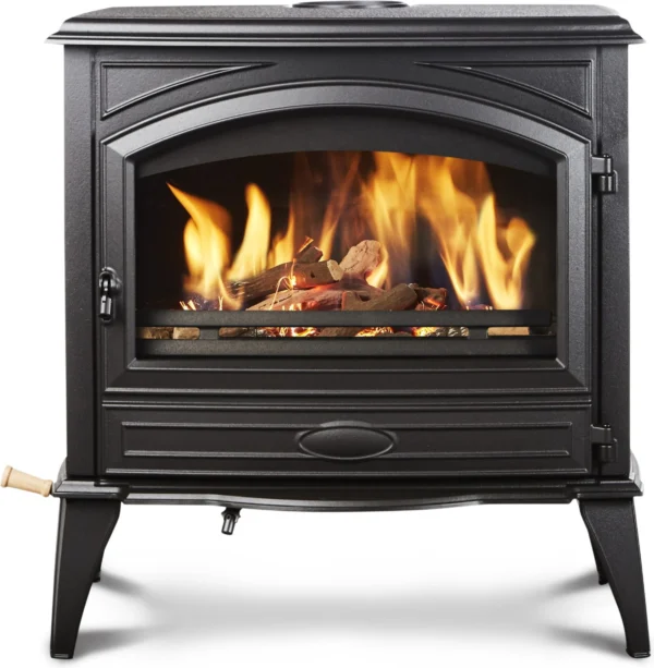 Stock Image - Sierra Flame - Lynwood W76 Sierra Flame Electric Contemporary & Freestanding & Legs & Traditional Stove The Chimney Guys of VA