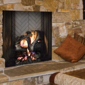Stock Image - Majestic Ashland Wood-Burning Fireplace Majestic Wood Fireplace The Chimney Guys of VA