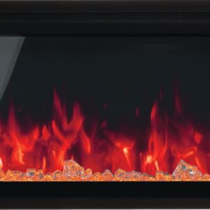 Stock Image - Napoleon - Entice™ 36 Wall-Hanging Electric Fireplace Napoleon Hearth Electric Wall Mount Fireplace The Chimney Guys of VA