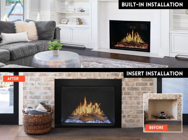 Stock Image - Modern Flames Orion Traditional Insert Electric Fireplaces The Chimney Guys of VA