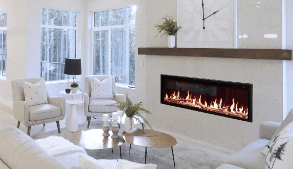 Stock Image - Modern Flames Orion Slim Electric Fireplaces The Chimney Guys of VA