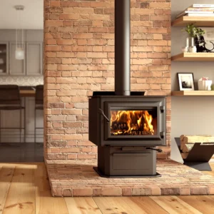 Stock Image - Ventis - Large Sized Single Door Wood Burning Stove with 2100 Sq Ft Max Heating Space - HES240 Ventis The Chimney Guys of VA