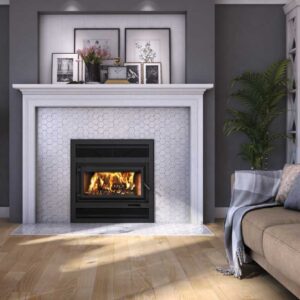 Stock Image - Ventis - Large Sized Single Door Wood Burning Fireplace with 2200 Sq Ft Max Heating Space - HE250R Ventis The Chimney Guys of VA