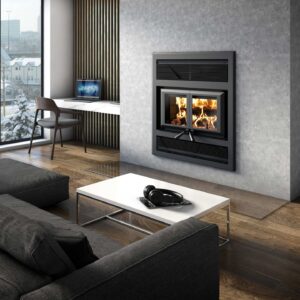 Stock Image - Ventis - Large Double-Door Wood-Burning Fireplace - HE325 Ventis The Chimney Guys of VA
