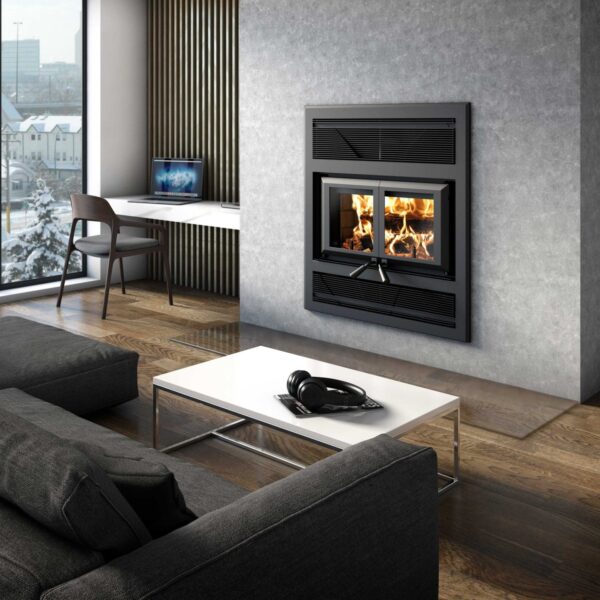 Stock Image - Ventis - Large Double-Door Wood-Burning Fireplace - HE325 Ventis The Chimney Guys of VA